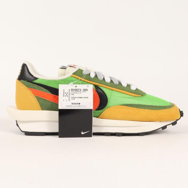 Sacai サカイ NIKE LD WAFFLE / SACAI (BV0073-300) 19SS ナイキ エルディーワッフル グリーンガスト セーフティーオレンジ US10.5 28.5cm スニーカー コラボ 【メンズ】【K3512】