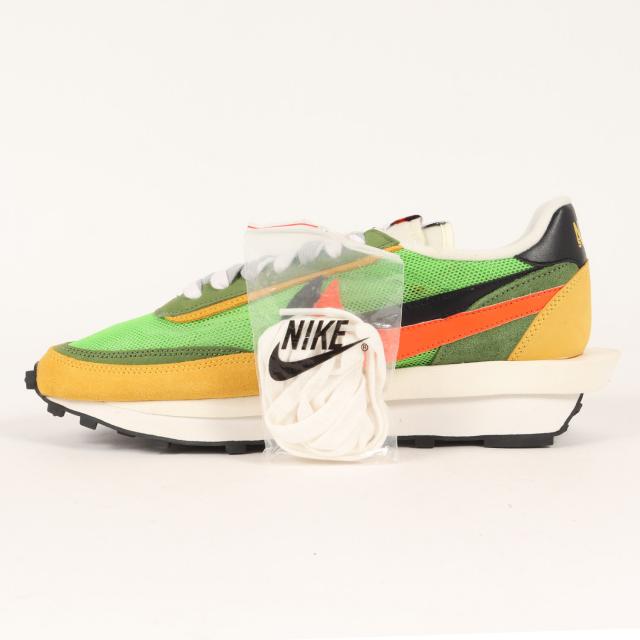 Sacai サカイ NIKE LD WAFFLE / SACAI (BV0073-300) 19SS ナイキ エルディーワッフル グリーンガスト セーフティーオレンジ US10.5 28.5cm スニーカー コラボ 【メンズ】【K3512】