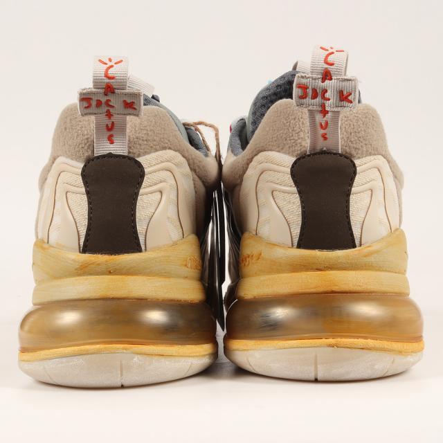 NIKE ナイキ TRAVIS SCOTT AIR MAX 270 CACTUS TRAILS (CT2864-200) 2020年 トラヴィス・スコット エアマックス 270 ライトクリーム スターフィッシュ サイズ：US11 29.0cm スニーカー コラボ【メンズ】【K3629】