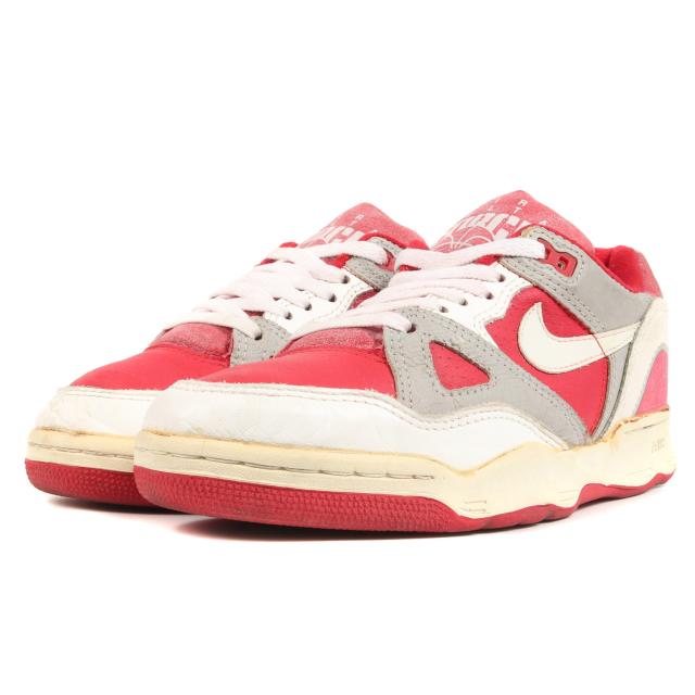 NIKE ナイキ AIR DELTA FORCE (1988年製 / KOREA製) vintage ヴィンテージ 80s エア デルタ フォース ローカット ヴィンテージ 韓国製 レッド グレー 赤 サイズ：US7 25.0cm スニーカー【メンズ】【中古】【K3690】