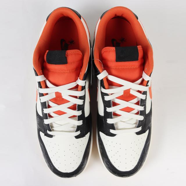 NIKE ナイキ DUNK LOW RETRO PRM Halloween (DD3357-100) 2021年 ダンク ロー レトロ プレミアム ハロウィン セイル オレンジ ブラック サイズ：US10.5 28.5cm スニーカー 【メンズ】【K3679】