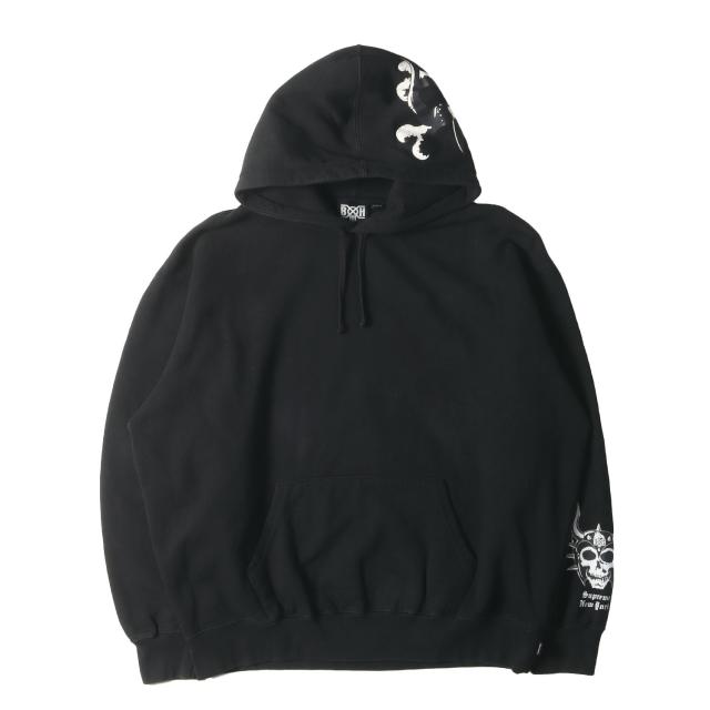 Supreme シュプリーム パーカー L 黒 Supreme シュプリーム パーカー L 黒 古着