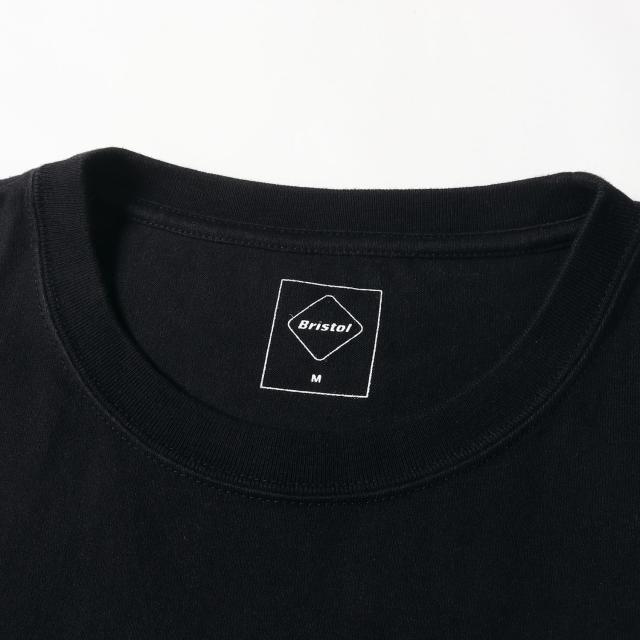 F.C.Real Bristol エフシーレアルブリストル Tシャツ サイズ:M / 20SS フラッグロゴ クルーネック Tシャツ (FLAG LOGO TEE) / ブラック 黒 / トップス カットソー 半袖【メンズ】【中古】【K4419】