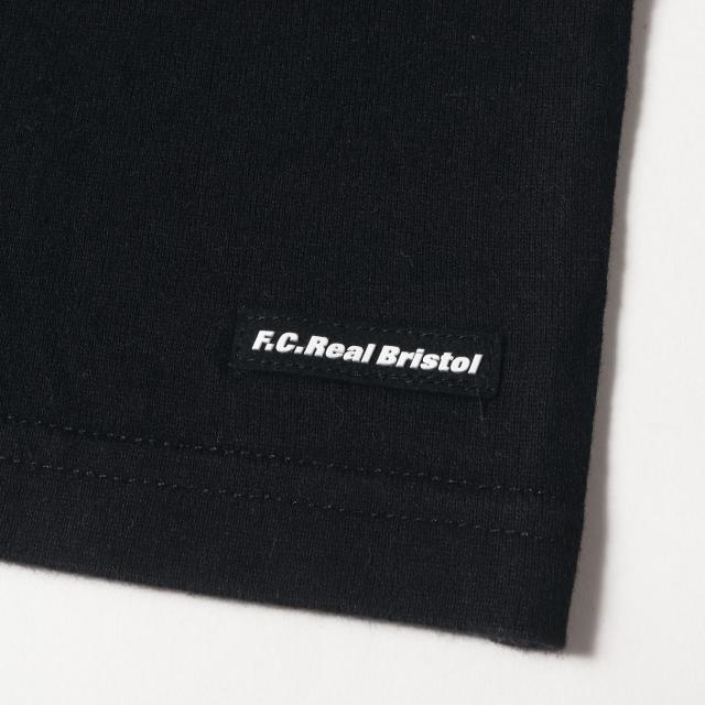 F.C.Real Bristol エフシーレアルブリストル Tシャツ サイズ:M / 20SS フラッグロゴ クルーネック Tシャツ (FLAG LOGO TEE) / ブラック 黒 / トップス カットソー 半袖【メンズ】【中古】【K4419】
