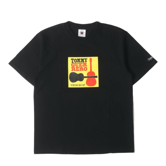 WTAPS ダブルタップス Tシャツ サイズ:M / 00s × Guerrero グラフィック クルーネック Tシャツ / ブラック 黒 / トップス カットソー 半袖【メンズ】【中古】【K4419】
