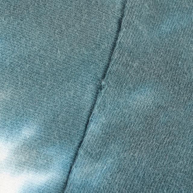 U.S.VINTAGE ヴィンテージ 90〜00s STAR WARS EP1 ダース・モール&オビ・ワン&クワイガン タイダイ染め クルーネック 半袖 Tシャツ LIQUID BLUEボディ マルチ L トップス カットソー 90年代 00年代 古着 【メンズ】【中古】【K3810】