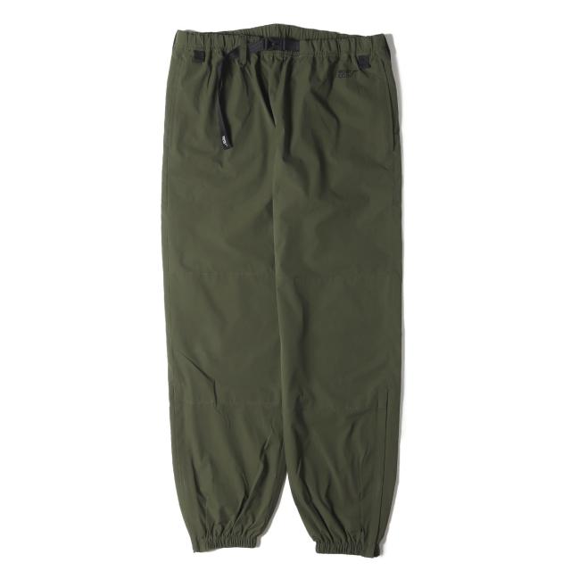 ROOT CO. ルートコ パンツ サイズ:XL / ストレッチ リップストップ トラックパンツ (Stretch Track Pants) / カーキ / ボトムス ズボン 耐久撥水加工【メンズ】【中古】【K4421】