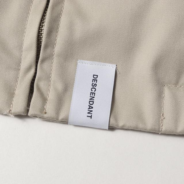 DESCENDANT (ディセンダント) ロゴ刺繍スウィングトップジャケット