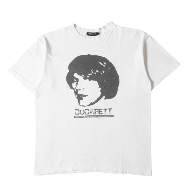 UNDERCOVER アンダーカバー Tシャツ サイズ:L / 90s ボバ・フェット / ジェレミー・ブロック クルーネック Tシャツ / ホワイト 白 / トップス カットソー 半袖【メンズ】【中古】【K4424】 UNDERCOVER アンダーカバー Tシャツ サイズ:L / 90s ボバ・フェット