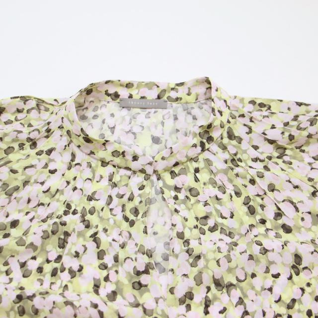 theory luxe セオリーリュクス ブラウス イエロー系 サイズ:38(M) / 24