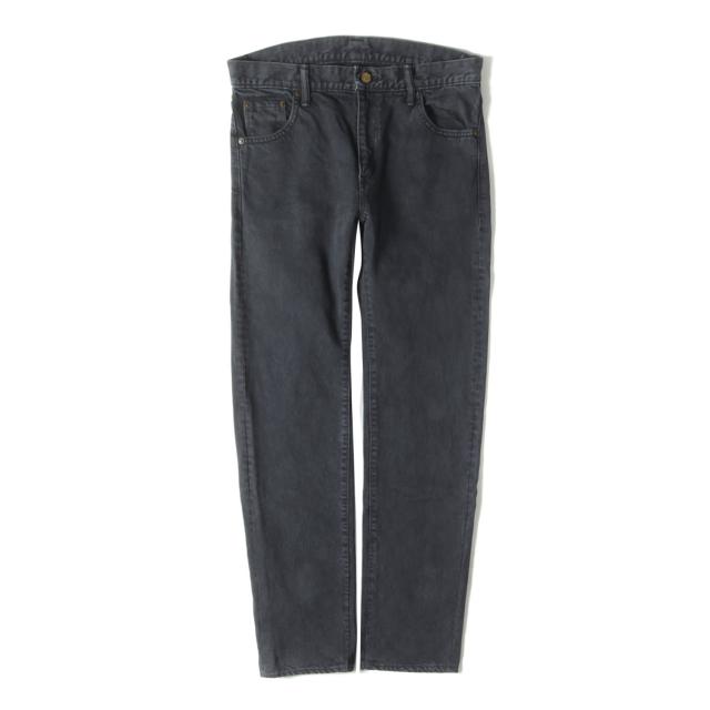 NEIGHBORHOOD ネイバーフッド パンツ サイズ:M / ウォッシュド ナロー カラー デニムパンツ (BULLS EYE. NARROW / C-PT) / チャコール / ボトムス ジーンズ ジーパン【メンズ】【中古】【美品】【K4428】