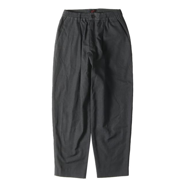 CABaN キャバン パンツ サイズ:S / ワンタック ウール テーパード イージー スラックス パンツ (59-04-84-04002) / グレー / 日本製 / ボトムス ズボン【メンズ】【中古】【K4427】