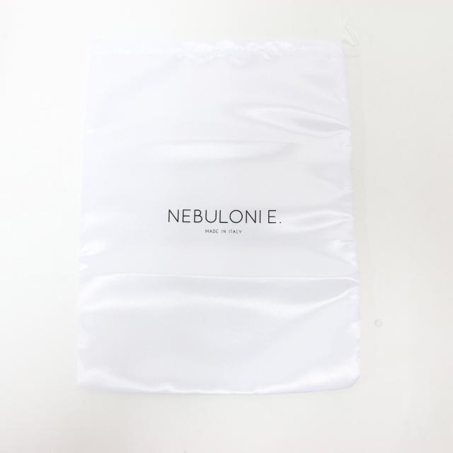 NEBULONI E ネブローニ サンダル ピンク サイズ:37(24.0cm) / 24春夏 バックストラップ ノット サンダル / ヒール  スエード レザー / イタリア製 シューズ 靴【レディース】【中古】【K4427】