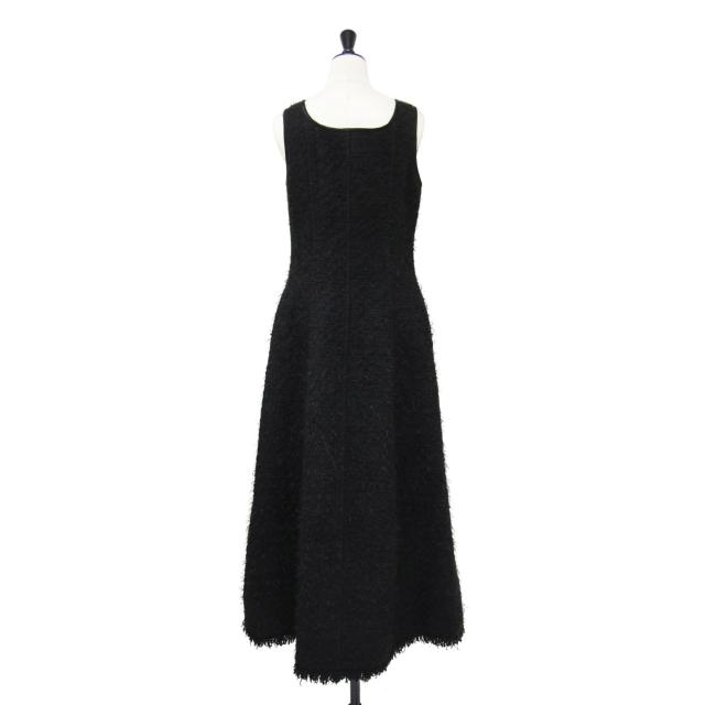 BLAMINK ブラミンク ワンピース ブラック 黒 サイズ:36(S) / ツイード