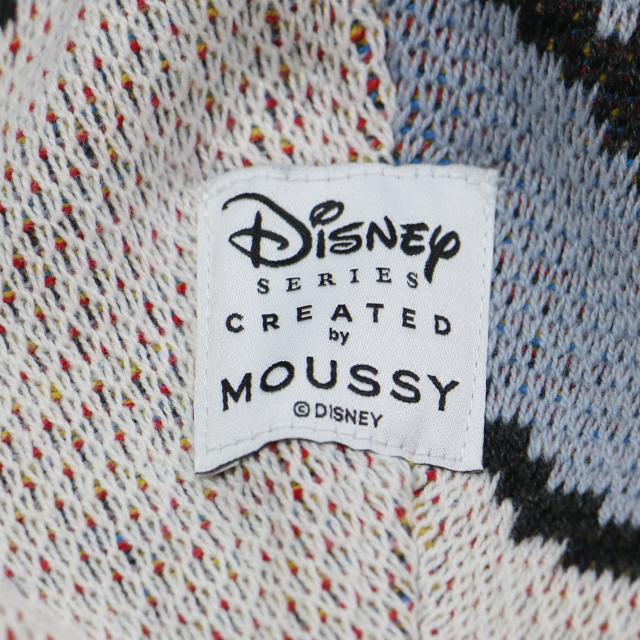 MOUSSY マウジー Disney ニット ホワイト系 白 サイズ:FREE / SERIES CREATED ダンボ ジャガード ニット / MD OT W JACQUARD DUMBO / プルオーバー クルーネック / コットン / トップス セーター プルオーバー【レディース】【中古】 MOUSSY マウジー Disney ニット ホワイト系 白 サイズ:FREE