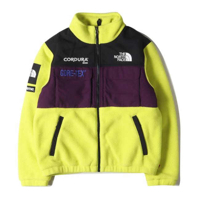 Supreme シュプリーム ジャケット サイズ:S 18AW THE NORTH FACE ノースフェイス GORE-TEX エクスペディション フリース ジャケット Expedition Fleece Jacket サルファ アウター ブルゾン コラボ【メンズ】【中古】【K3871】