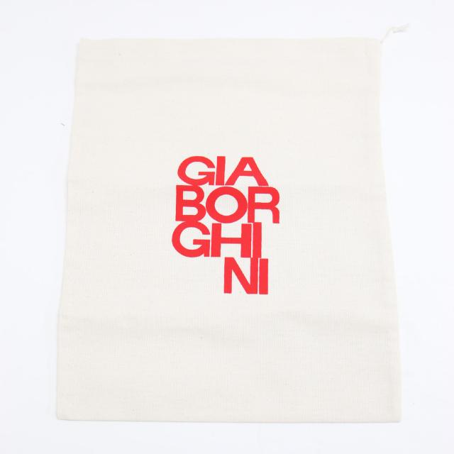 GIA BORGHINI ジアボルギーニ サンダル ブラック 黒 サイズ:37(24.0cm) / レザー リボン モチーフ ハイヒール サンダル / ポインテッド ミュール / イタリア製 / シューズ 靴【レディース】【K4430】