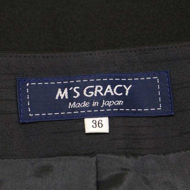 MS GRACY エムズグレイシー ワンピース ブラック 黒 サイズ:36(S) / 24