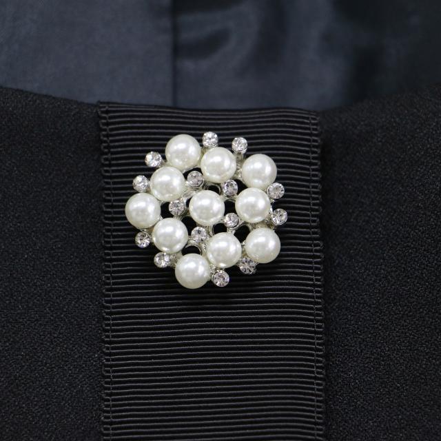 MS GRACY エムズグレイシー ワンピース ブラック 黒 サイズ:36(S) / 24秋冬 ビジュー ボタン付き ドレス / ノースリーブ ミディ丈 ラウンドネック ウエストリボン / トップス ドレス【レディース】【K4434】 MS GRACY エムズグレイシー ワンピース ブラック 黒 サイズ:36(S) / 24