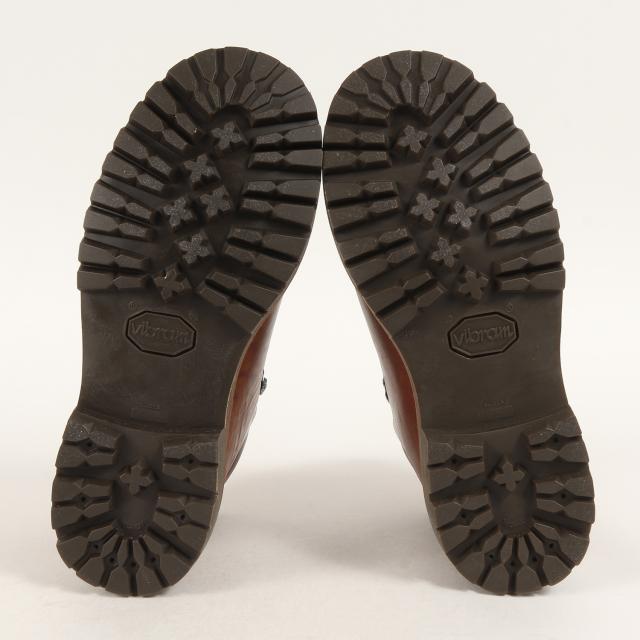 visvim ビズビム ブーツ US8(26.0cm) WHYMPER BOOTS-FOLK ウィンパー レザー マウンテンブーツ ライトブラウン シューズ 靴 シンプル カジュアル ブランド【メンズ】【K3929】