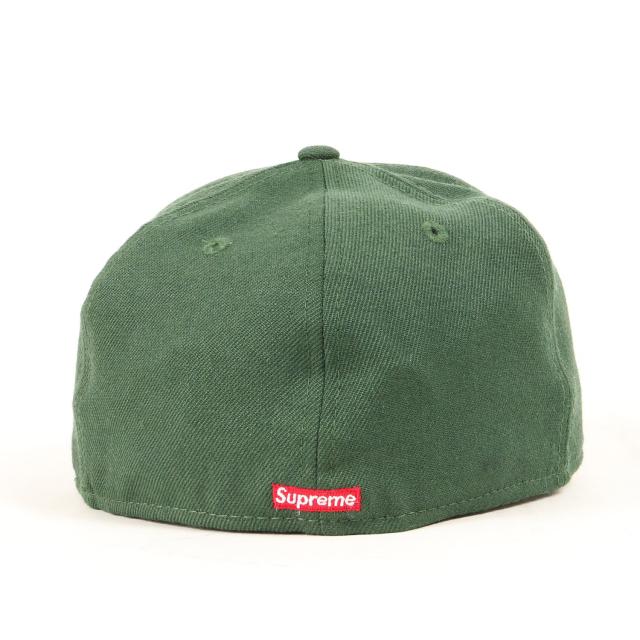Supreme シュプリーム キャップ サイズ:7 1/8(56.8cm) / 20AW NEW ERA アイスSロゴ ベースボールキャップ (S Logo New Era) / ブライトオリーブ / ブランド 帽子 / コラボ 別注【メンズ】【中古】【K4435】