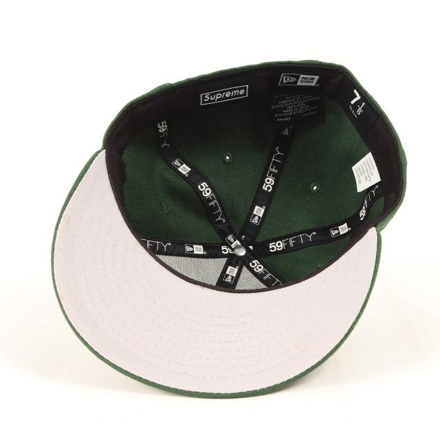 Supreme シュプリーム キャップ サイズ:7 1/8(56.8cm) / 20AW NEW ERA アイスSロゴ ベースボールキャップ (S Logo New Era) / ブライトオリーブ / ブランド 帽子 / コラボ 別注【メンズ】【中古】【K4435】