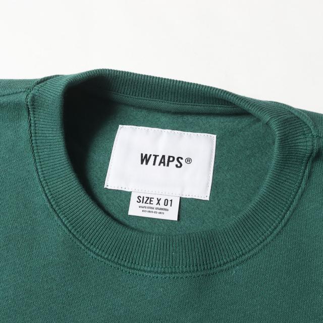 WTAPS ダブルタップス スウェット サイズ:S / 24SS アップリケ