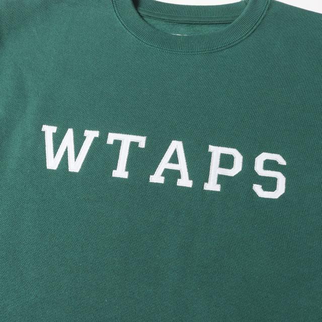 WTAPS ダブルタップス スウェット サイズ:S / 24SS アップリケ