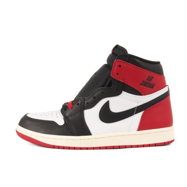 NIKE ナイキ サイズ:27.0cm / AIR JORDAN 1 RETRO HIGH OG BLACK TOE REIMAGINED / つま黒 (DZ5485-106) / エアジョーダン1 レトロ ハイ ブラックトゥ リイマジンド / ホワイト ブラック ユニバーシティレッド / US9 / スニーカー シューズ 靴【メンズ】【K4437】