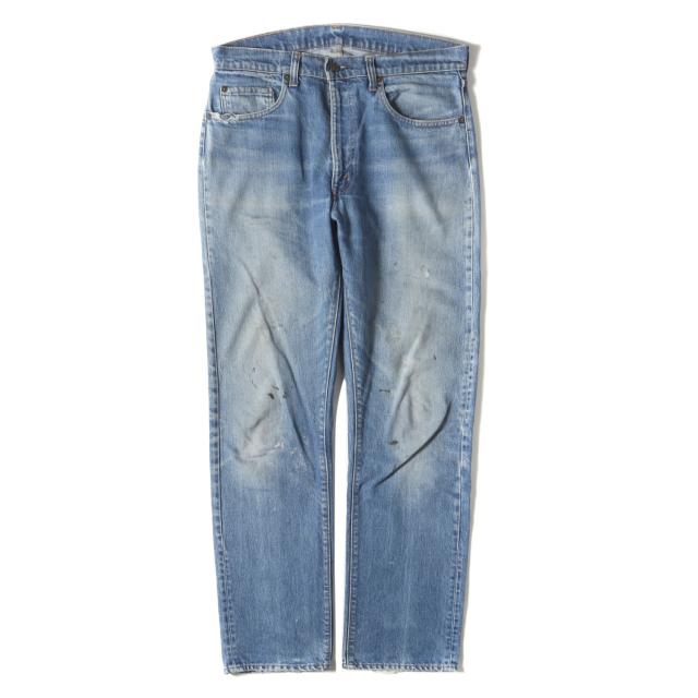 Levis / vintage ヴィンテージ リーバイス パンツ サイズ:34×32 / 70s 505-0217 66前期 デニム パンツ / インディゴ 40% / 70年代 古着 / ボトムス ジーンズ ジーパン【メンズ】【中古】【K4438】