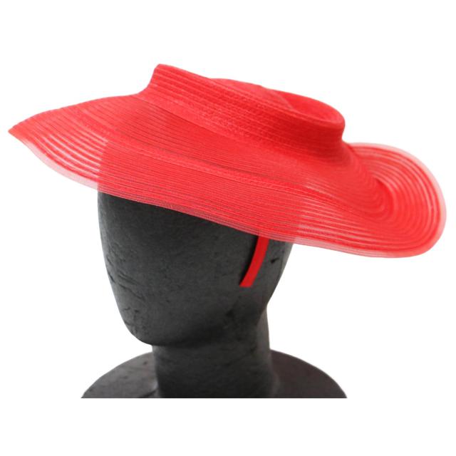 Jennifer Ouellette ジェニファーオーレット レッド サイズ:FREE / ヘッドピース ファシネーター / Red Planetarium Headpiece ハットカチューシャ ヘッドドレス / アメリカ製 【レディース】【中古】【美品】【K4438】