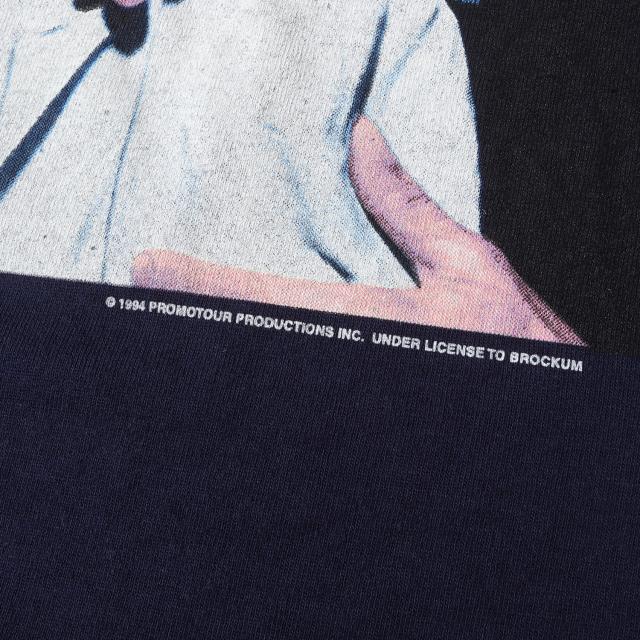 Vintage Music Item Tシャツ サイズ:L / 90s The Rolling Stones Voodoo Lounge TOUR 94/95 クルーネック Tシャツ (BROCKUMボディ / USA製) / ネイビー 紺 / 90年代 古着 ヴィンテージ / トップス カットソー 半袖 バンドT ロックT【メンズ】【中古】【K4439】_4