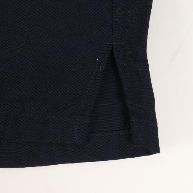 SUNDINISTA EXPERIENCE サンディニスタ エクスペリエンス シャツ サイズ:S / オープンカラー 7分袖 レーヨン ロングシャツ (W.O.T.E WILL -OPEN COLLAR LONG SHIRT) / ネイビー 紺 / トップス カジュアルシャツ 長袖【メンズ】【中古】【K4441】