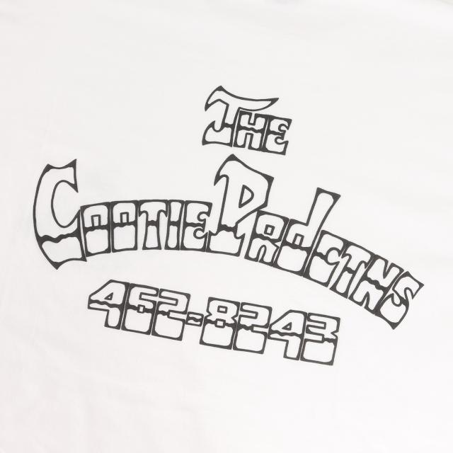 COOTIE クーティー Tシャツ サイズ:M / 23SS グラフィック オーバーサイズ ロングスリーブ Tシャツ (Print Oversized L/S Tee) / ホワイト 白 / トップス カットソー 長袖【メンズ】【中古】【K4441】 COOTIE クーティー Tシャツ サイズ:M / 23SS グラフィック オーバー