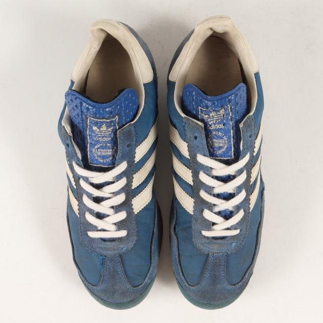 adidas vintage アディダスヴィンテージ サイズ:25.5cm 90s 初期復刻 SL72 クロアチア製 1993年製 ブルー US7.5 90年代 古着 ローカット スニーカー シューズ 靴【メンズ】【中古】【K3980】 その他スニーカー