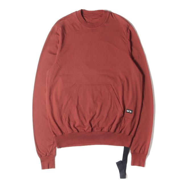 RICK OWENS リックオウエンス Tシャツ サイズ:S / ロングスリーブ Tシャツ (DU21S2283-RN) / DRKSHDW / ダークチェリー / トップス カットソー 長袖 ロンT / イタリア製【メンズ】【中古】【美品】【K4442】