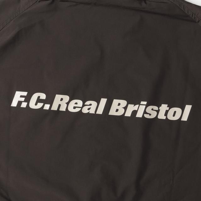 F.C.Real Bristol エフシーレアルブリストル ジャケット サイズ:M 23AW JAZZY SPORT ジャジースポート ストレッチ ウォームアップジャケット LONG TAIL WARM UP JACKET ブラウン アウター ブルゾン コラボ 上着【メンズ】【中古】【美品】【K3998】