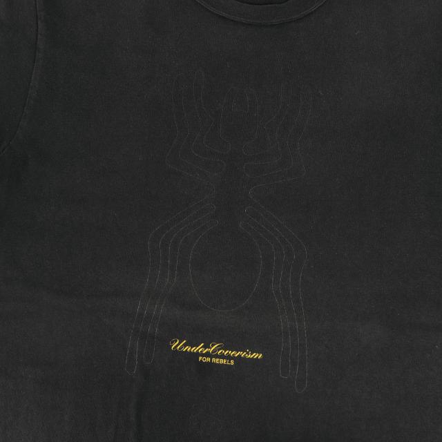 UNDERCOVER アンダーカバー Tシャツ サイズ:M / 00s fragment design ナスカの地上絵 クルーネック Tシャツ / ブラック 黒 / トップス カットソー 半袖【メンズ】【中古】【K4443】_3