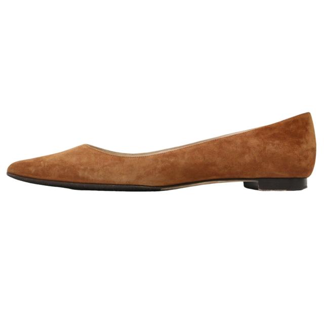 MANOLO BLAHNIK マノロブラニク ブラウン サイズ:36(23.0cm