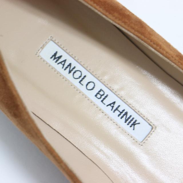 美品 ✨マノロブラニク キエッタ スエード ポインテッド 茶 36.5 楽天市場】【MANOLO BLAHNIKマノロブラニク】 KIETTA 90 キエッタ