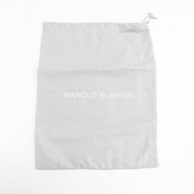 MANOLO BLAHNIK マノロブラニク ブラウン サイズ:36(23.0cm) / スウェード ポインテッドトゥ フラット シューズ / BBFLATGIO パンプス / イタリア製 / シューズ 靴【レディース】【中古】【K4445】