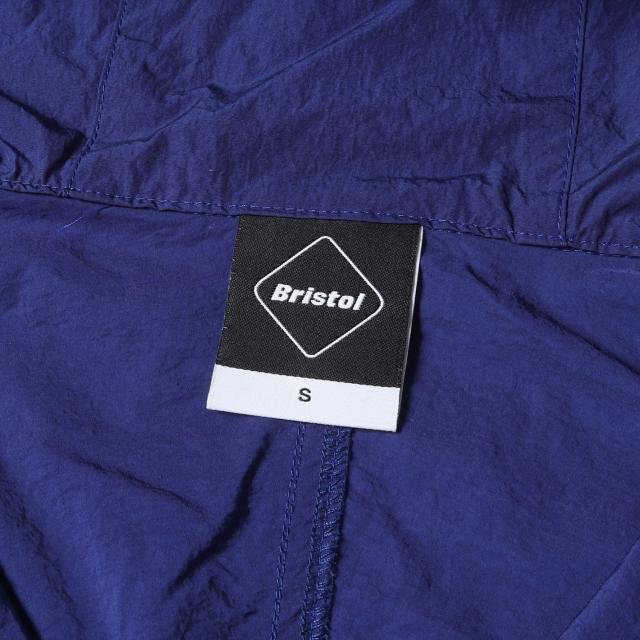 F.C.Real Bristol エフシーレアルブリストル ジャケット サイズ:S 20SS メッシュポケット アノラックパーカー MESH BACK POCKET ANORAK グレー ブルー アウター フーディー【メンズ】【中古】【K4021】