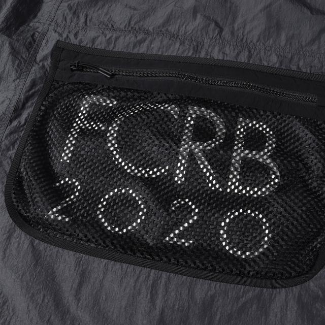 F.C.Real Bristol エフシーレアルブリストル ジャケット サイズ:S 20SS メッシュポケット アノラックパーカー MESH BACK POCKET ANORAK グレー ブルー アウター フーディー【メンズ】【中古】【K4021】