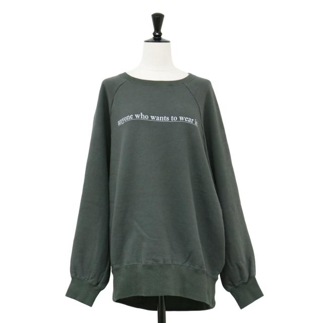 FRAMeWORK オーバーサイズロゴスウェット フレームワーク Yaleロゴ入り