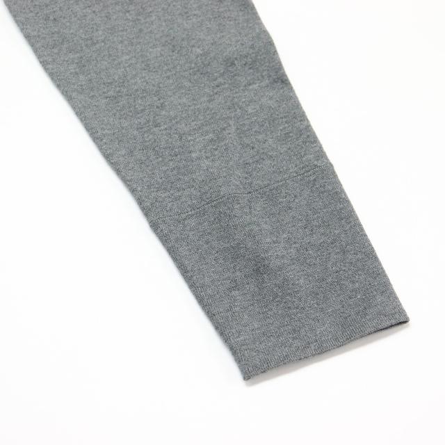 MS GRACY エムズグレイシー ニット グレー サイズ:40(L) / 24秋冬