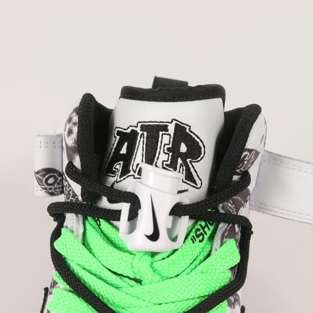 OFF-WHITE オフホワイト サイズ:26.0cm / 24SS NIKE AIR FORCE 1 MID SP LTHR GRIM REAPER (DR0500-102) / ナイキ エアフォース1 ミッド レザー 死神 / ホワイト ブラック / US8 / ミドルカット スニーカー シューズ 靴 / コラボ【メンズ】【K4449】_4