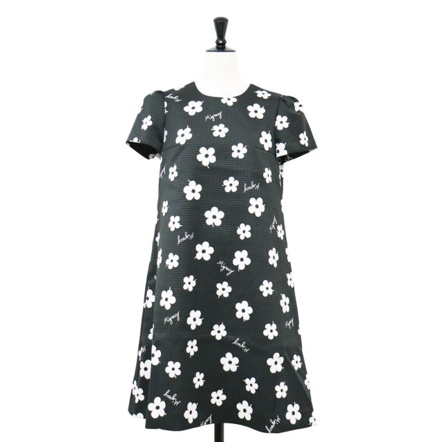 M'S GRACY エムズグレイシー 花柄 ひざ丈 ワンピース 40 M'S