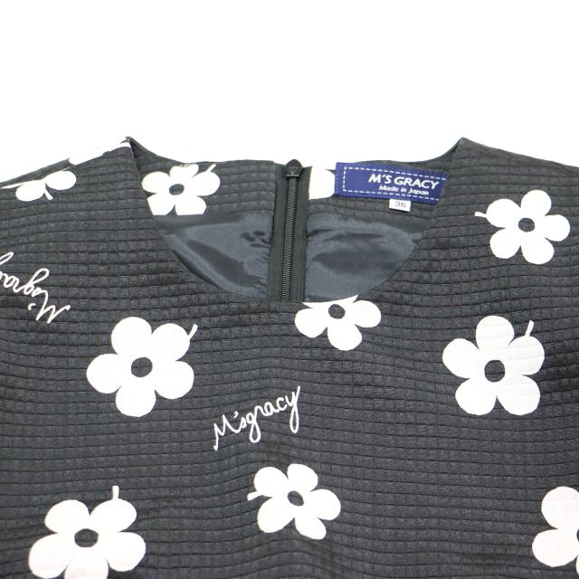 M'S GRACY ワンピース サイズ36(S) M'S GRACY(エムズグレイシー