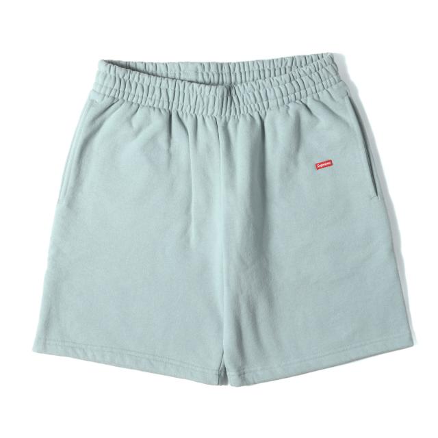 Supreme シュプリーム パンツ サイズ:S / 22AW スモールボックスロゴ スウェット ショーツ (Small Box Sweatshort) / ライトスレート / ボトムス ズボン ショートパンツ【メンズ】【中古】【K4451】