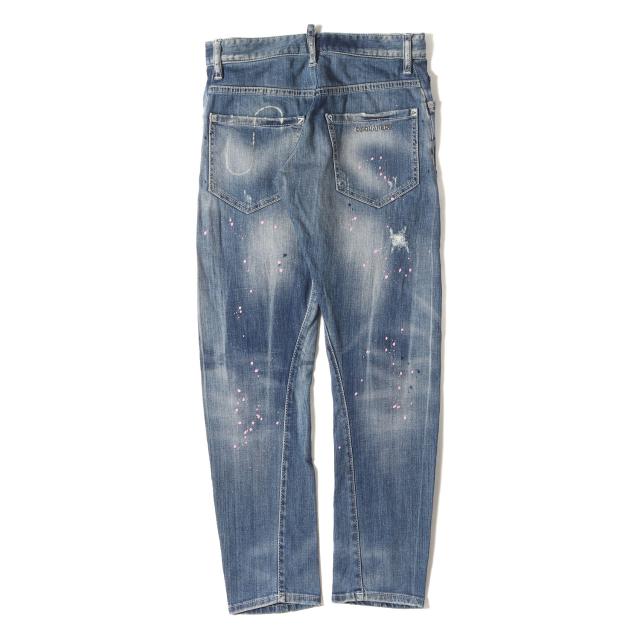 Dsquared2 ディースクエアード デニムパンツ サイズ:42 グレー メンズ